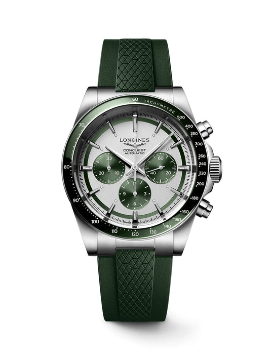 Longines Conquest Chronograph Watch 42mm L3.835.4.02.9