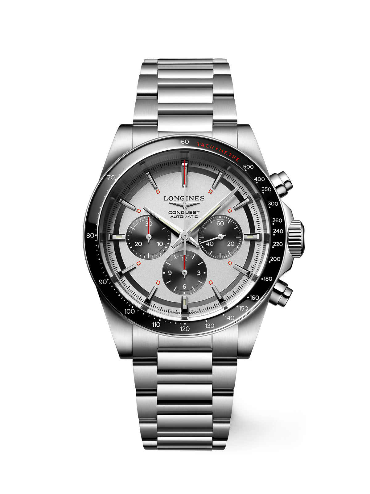 Longines Conquest Chronograph Watch 42mm L3.835.4.72.6