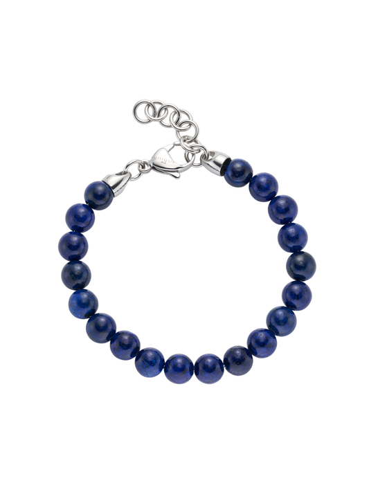 Unique & Co. 21cm Lapis Bead Bracelet