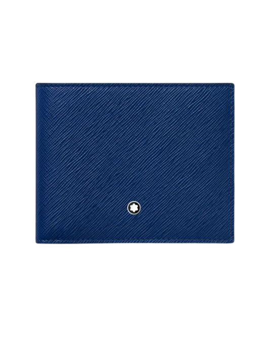Montblanc Sartorial Blue 6cc Wallet MB138012