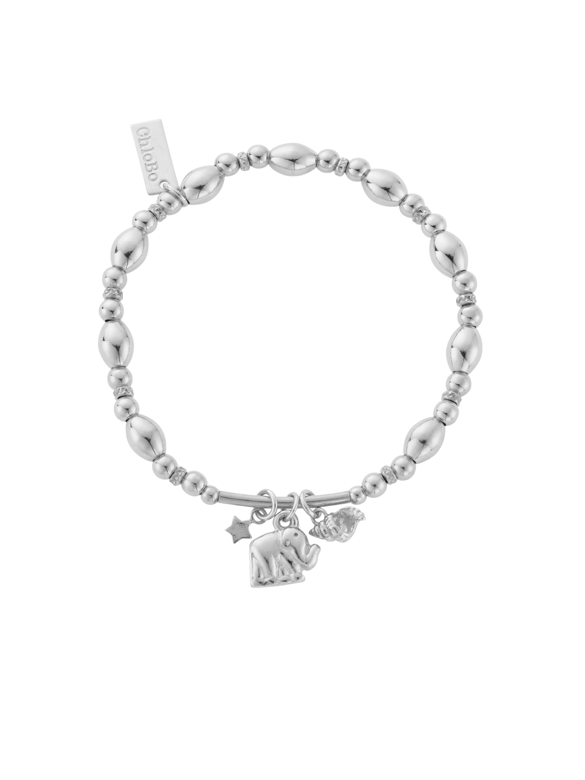 ChloBo Strength and Abundance Bracelet in Silver