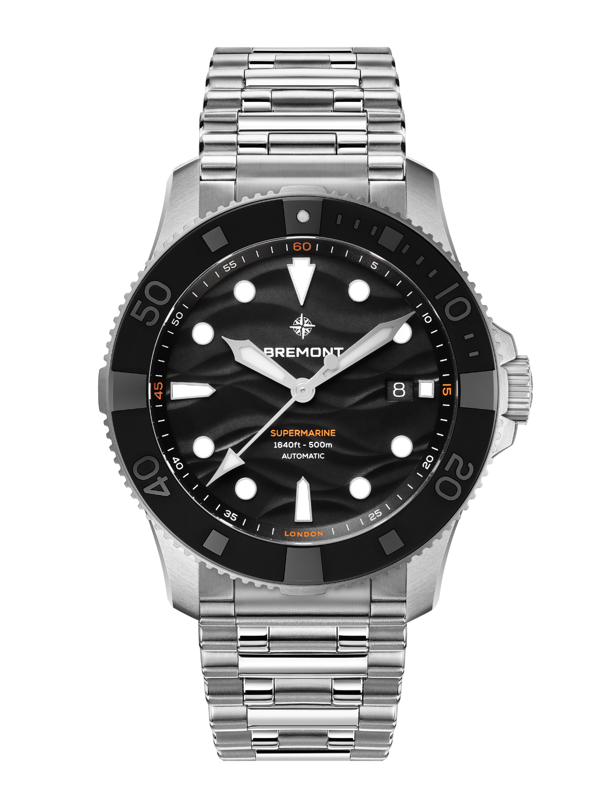 Bremont Supermarine 500m Watch SM43-DT-SS-BK-B