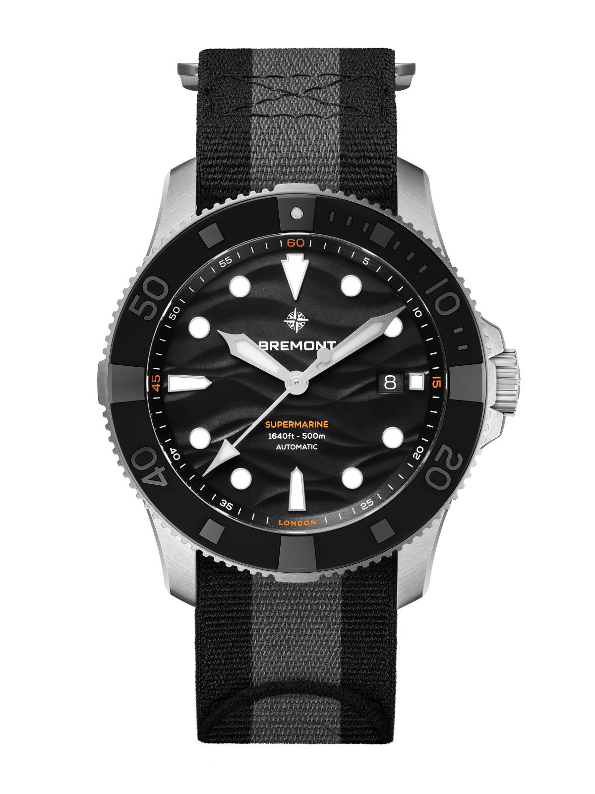 Bremont Supermarine 500m Watch SM43-DT-SS-BK-N-S