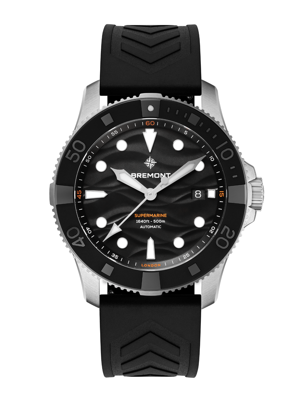 Bremont Supermarine 500m Watch SM43-DT-SS-BK-R-S