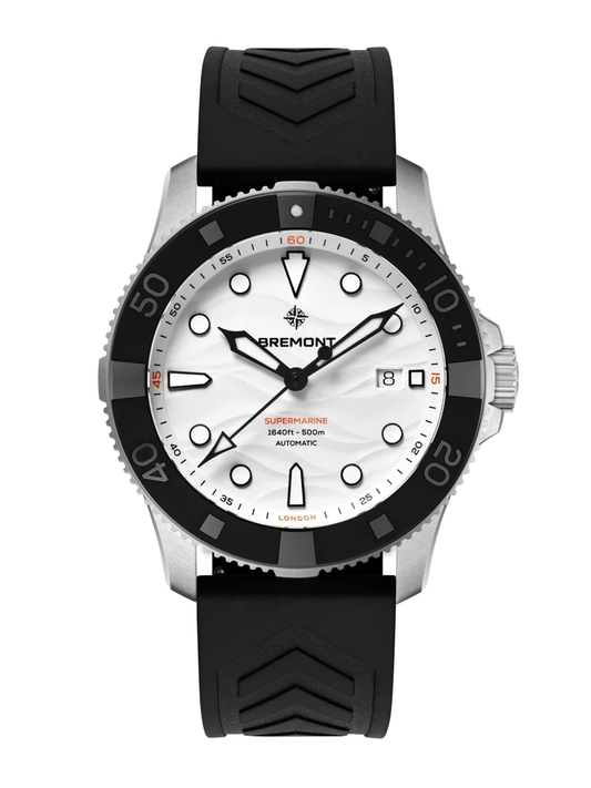 Bremont Supermarine 500m Watch SM43-DT-SS-WH-R-S