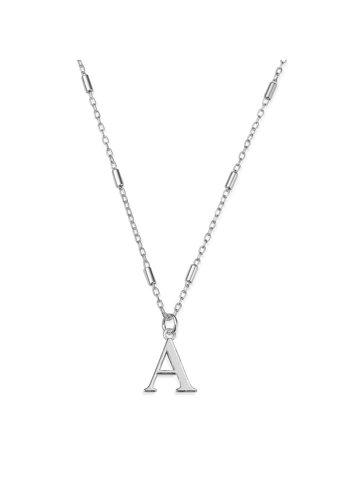 ChloBo Iconic Initial A Necklace in Silver SNCC4040A