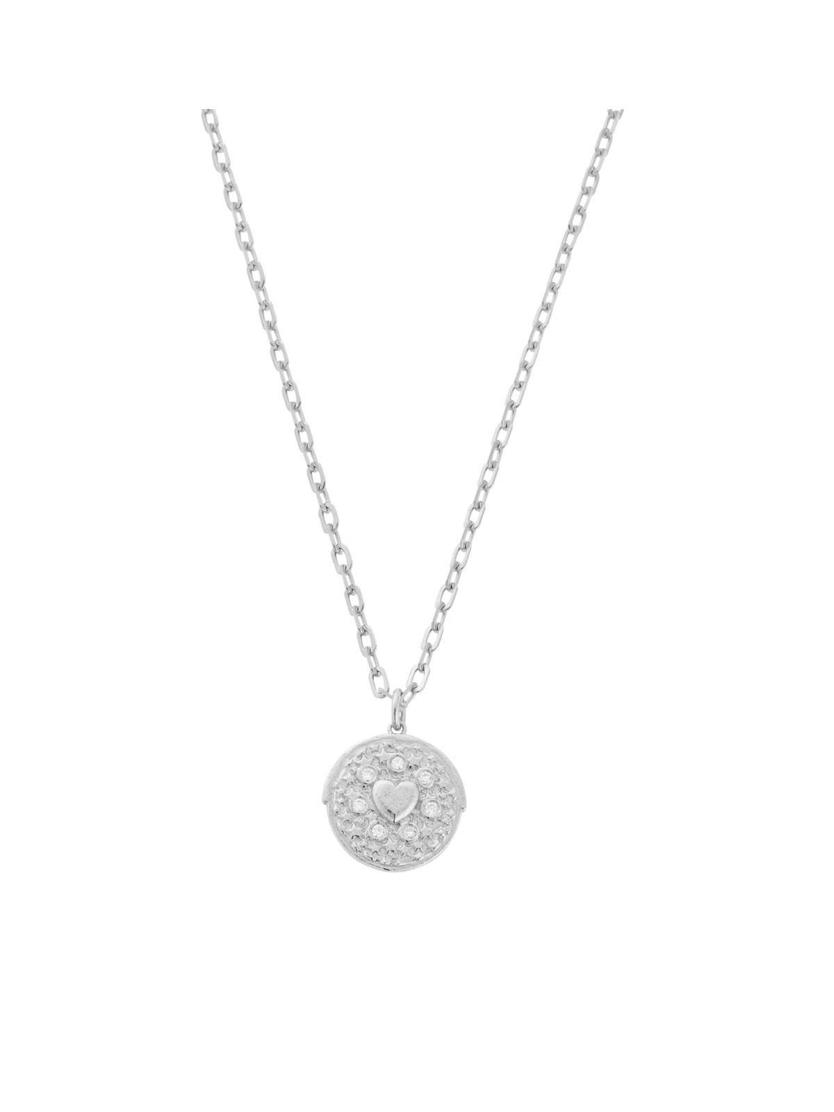 ChloBo Light Anchor Chain Divine Alignment Necklace in Silver