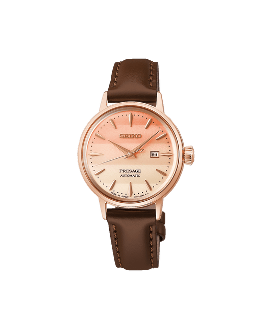 Seiko Presage Cocktail Time "Pinky Twilight" Watch 30.3mm SRE014J1