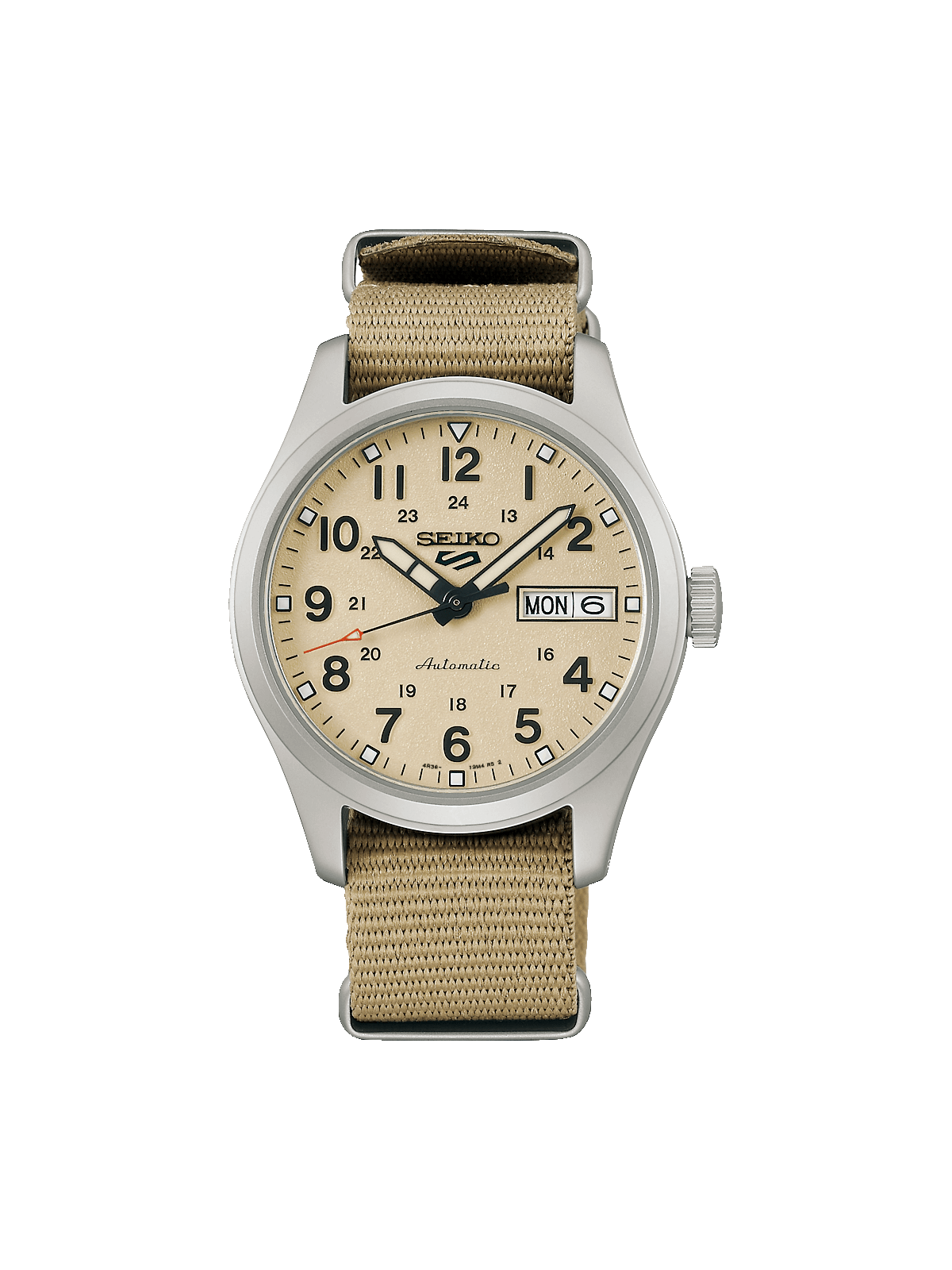 Seiko 5 'Desert Kit' Midfield Sports Style Watch 36mm SRPJ83K1