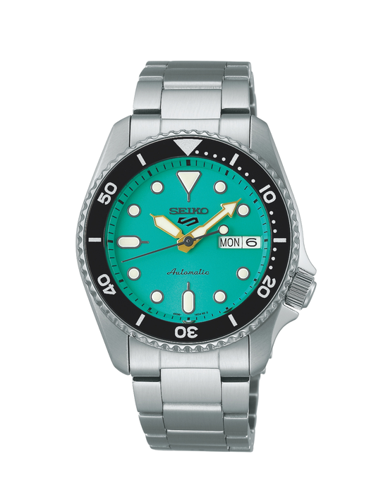Seiko 5 Sports SKX 'Midi' Teal Watch SRPK33K1