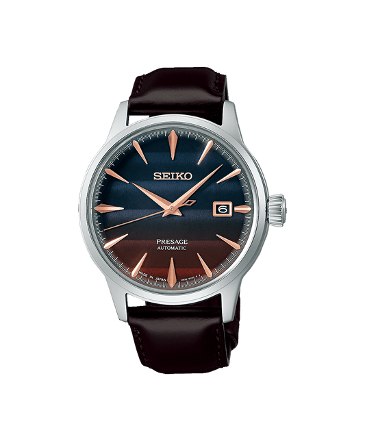 Seiko Presage Cocktail Time "Purple Sunset" Watch 40.5mm SRPK75J1