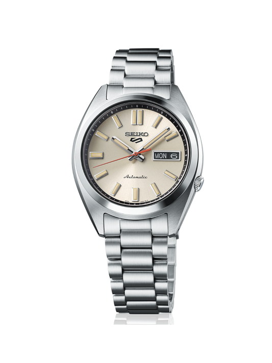 Seiko 5 Sports SNXS "Beige Chinos" Watch 37.4mm SRPK91K1