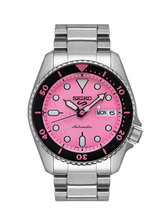 Seiko 5 Sports x Pink Panther Limited Edition Watch SRPM07K1