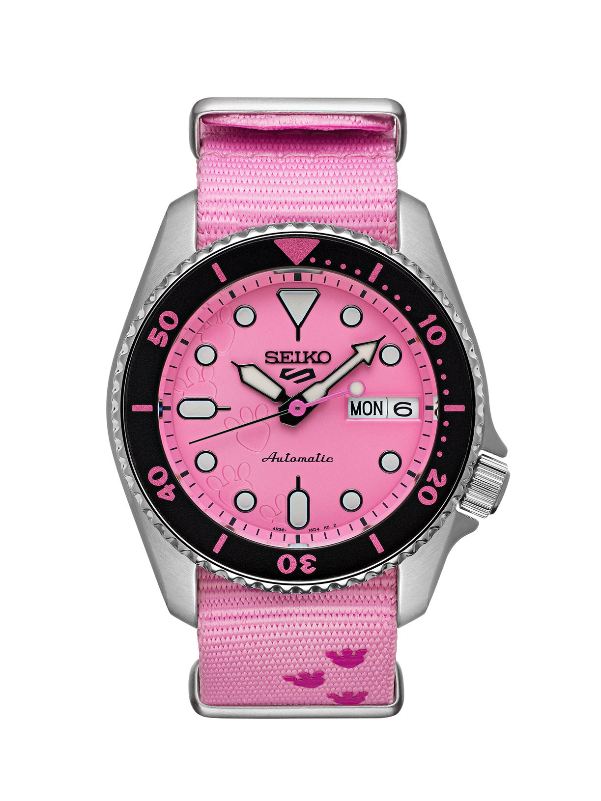 Seiko 5 Sports x Pink Panther Limited Edition Watch SRPM07K1