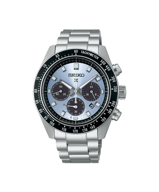 Seiko Prospex "Crystal Trophy" Speedtimer Solar Chronograph Watch 39mm SSC935P1