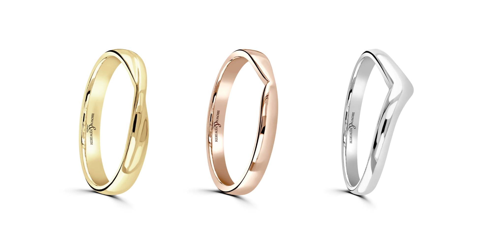 Shaped to Fit Wedding Rings - Brufords in Eastbourne