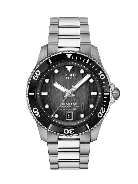 Tissot Seastar 1000 Powermatic 80 Watch 40mm T120.807.11.091.00