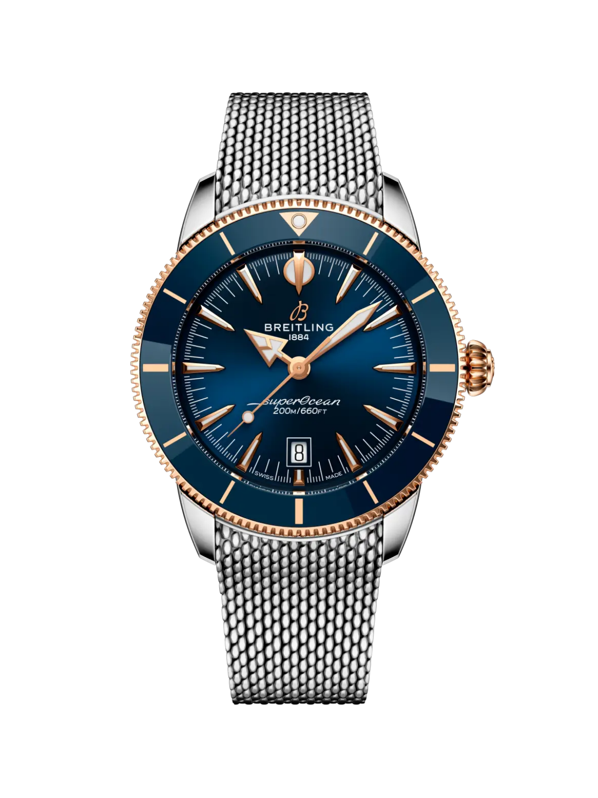 Breitling Superocean Heritage B31 Automatic 44 with Steel Bracelet & Blue Dial