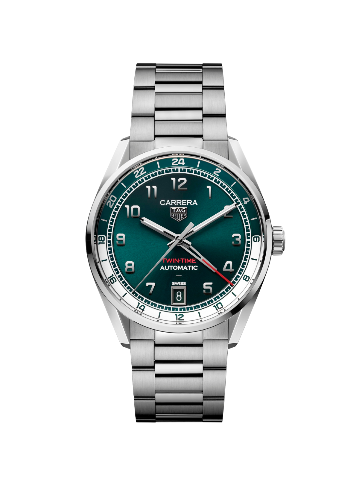TAG Heuer Carrera Date Twin-Time Watch 41mm WDA2114.BA0043