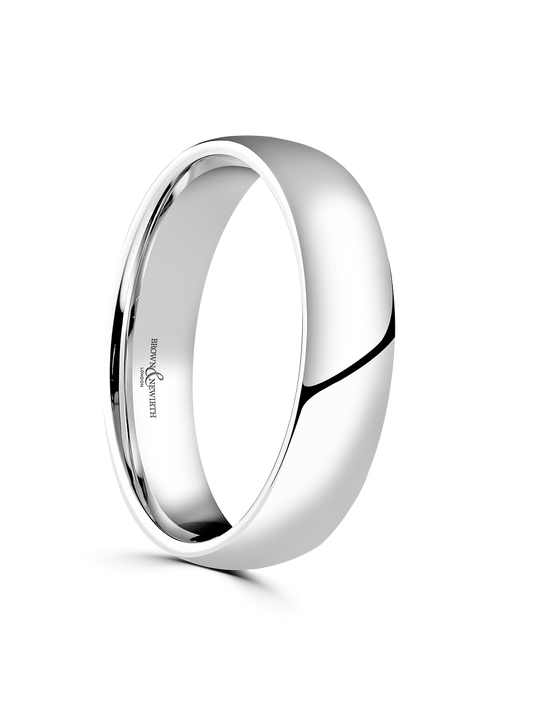 5mm Platinum Wedding Ring