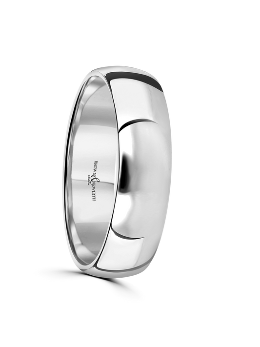 6mm Platinum Wedding Ring