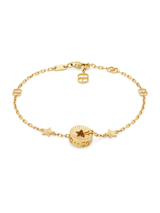 Gucci Icon 18ct Yellow Gold Bracelet 16cm