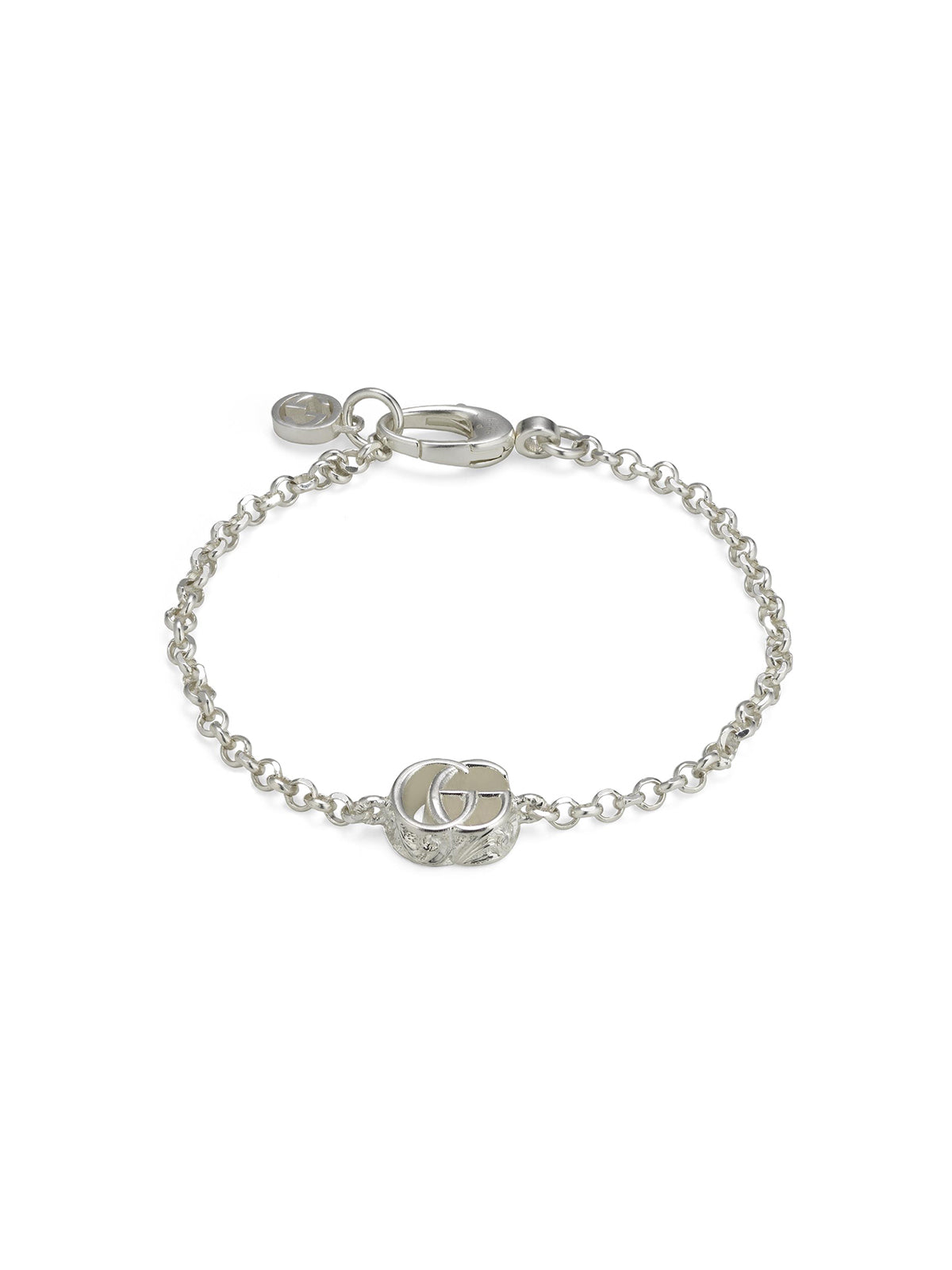 Gucci GG Marmont Silver Bracelet 16cm