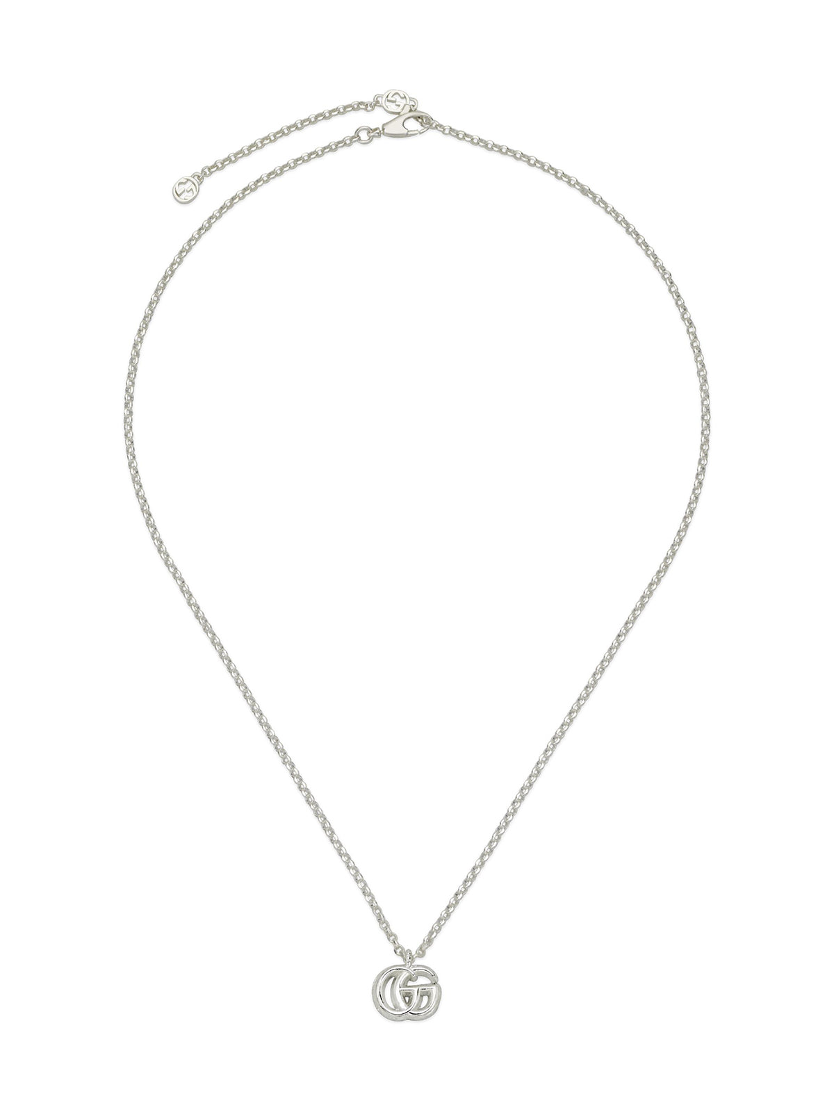 Gucci GG Marmont Silver Necklace