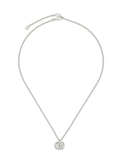 Gucci GG Marmont Silver Necklace