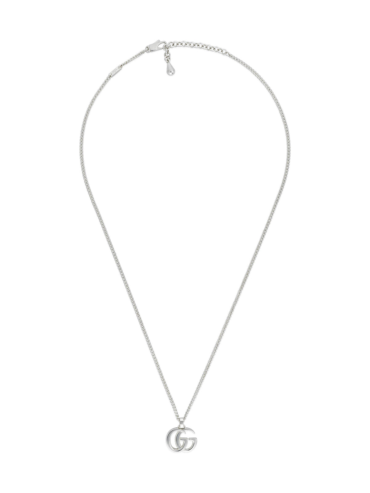 Gucci GG Marmont Silver Necklace