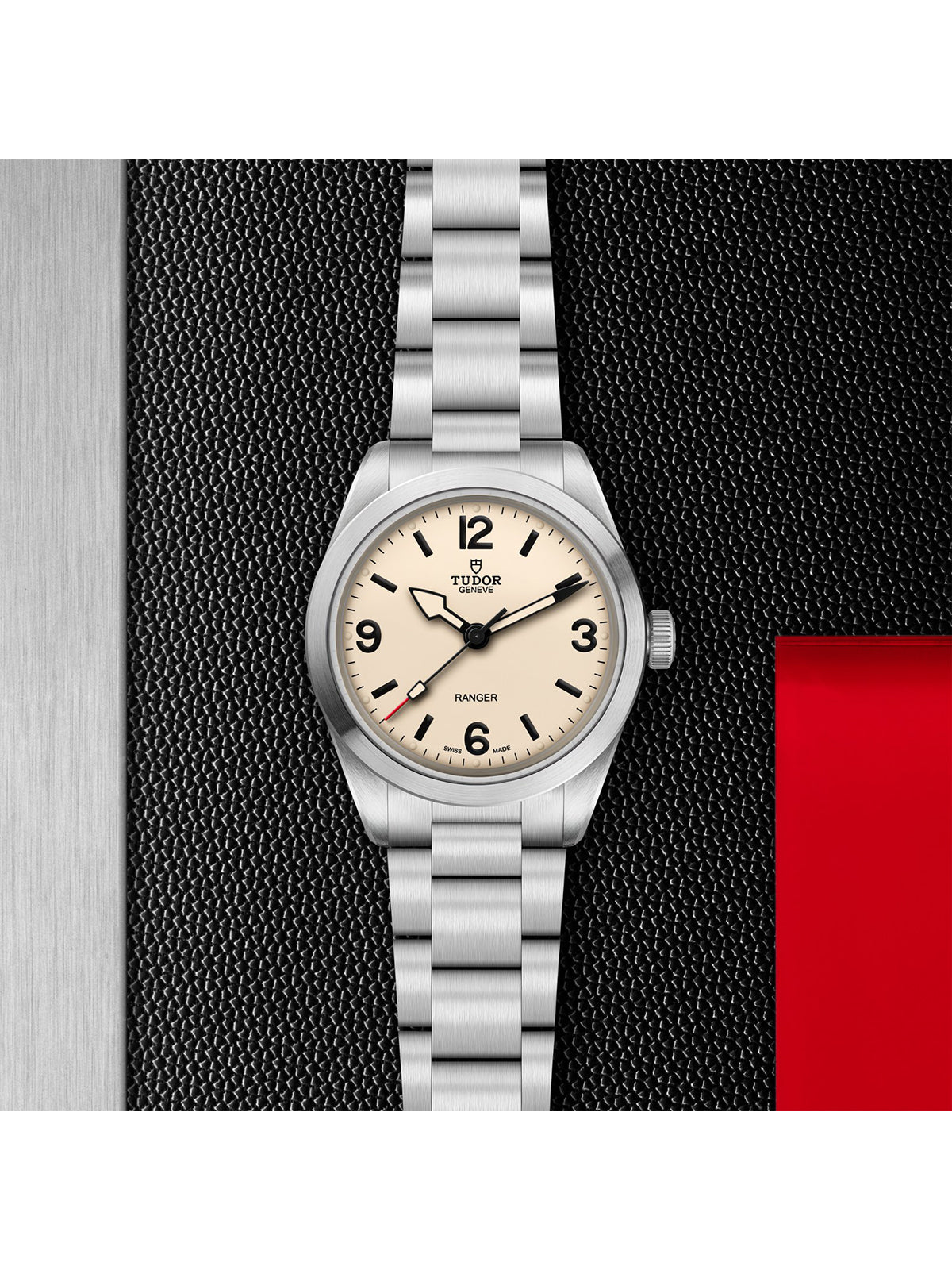 TUDOR Ranger 39mm with Steel Bracelet & Beige Dial
