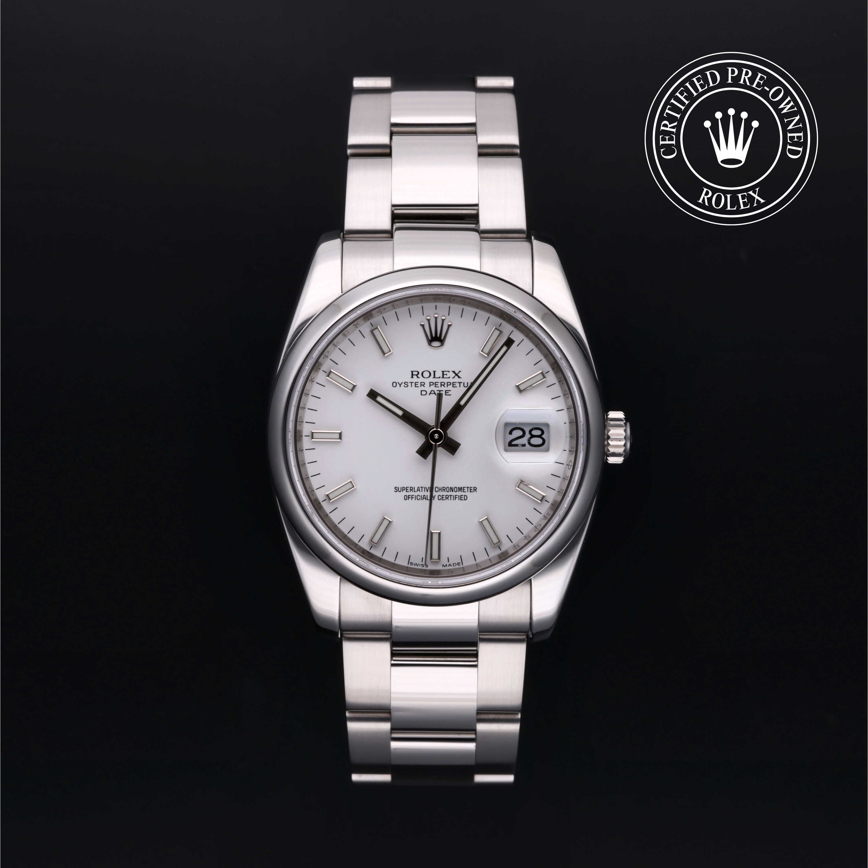 Rolex Certified Pre-Owned Date 34 M115200-0008