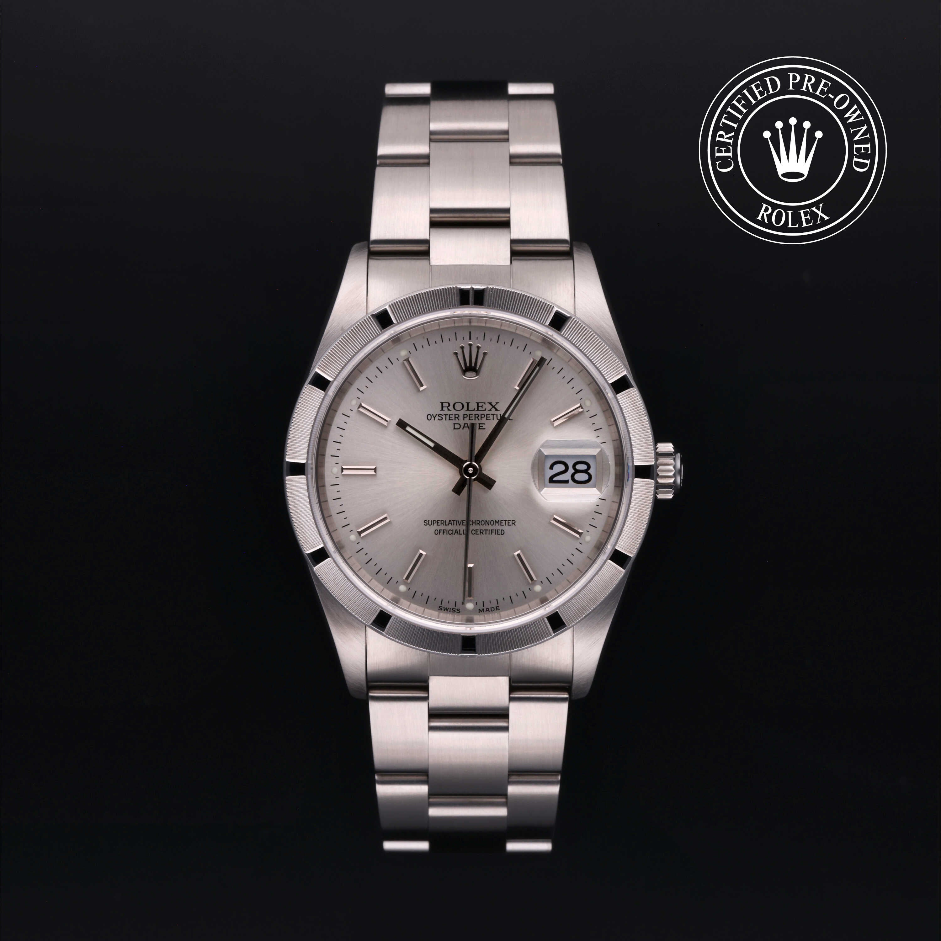 Rolex Certified Pre-Owned Date 34 M15210-0013