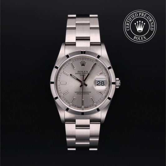 Rolex Certified Pre-Owned Date 34 M15210-0013