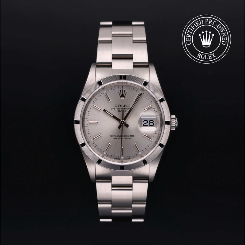 Rolex Certified Pre-Owned Date 34 M15210-0013