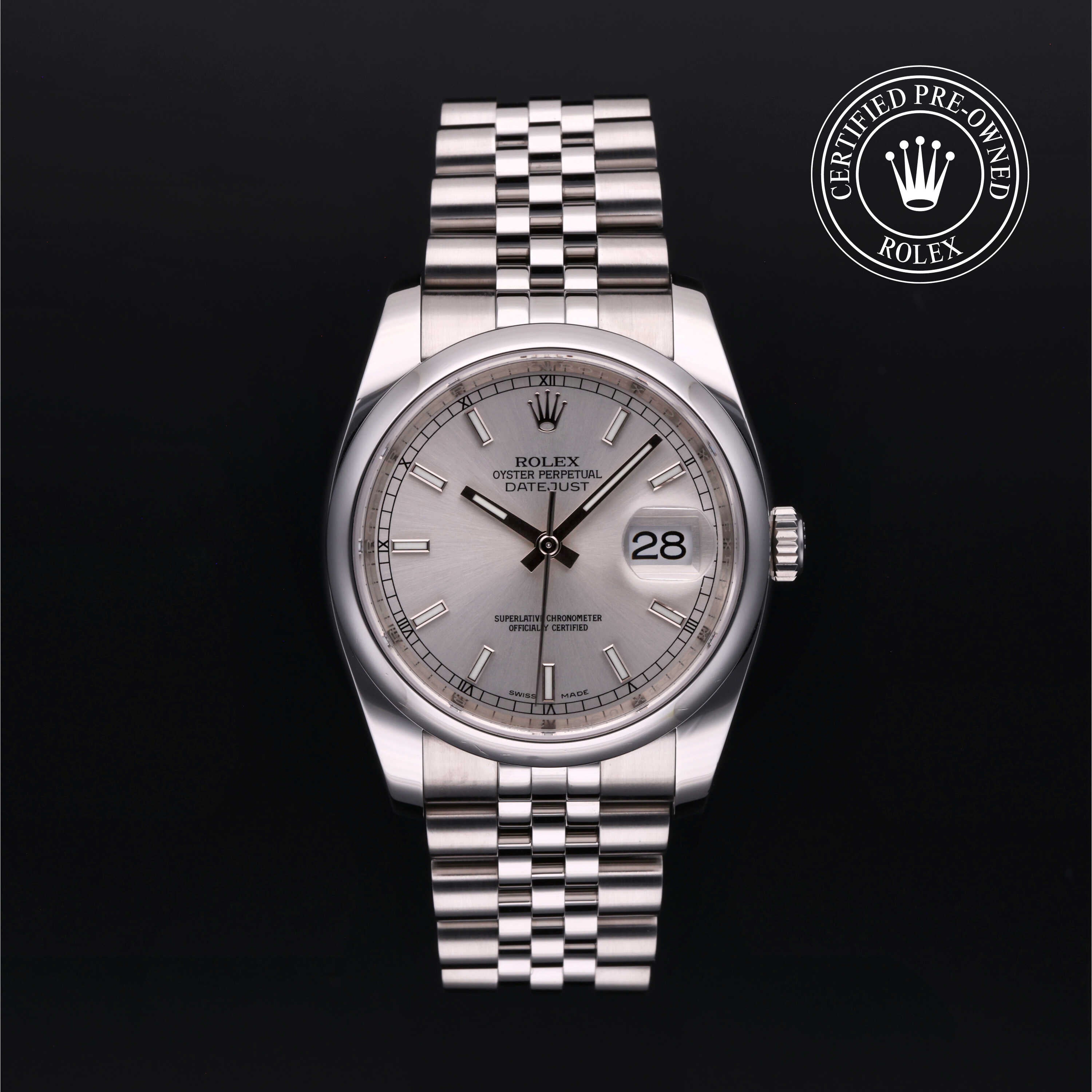 Rolex Certified Pre-Owned Datejust 36 M116200-0084