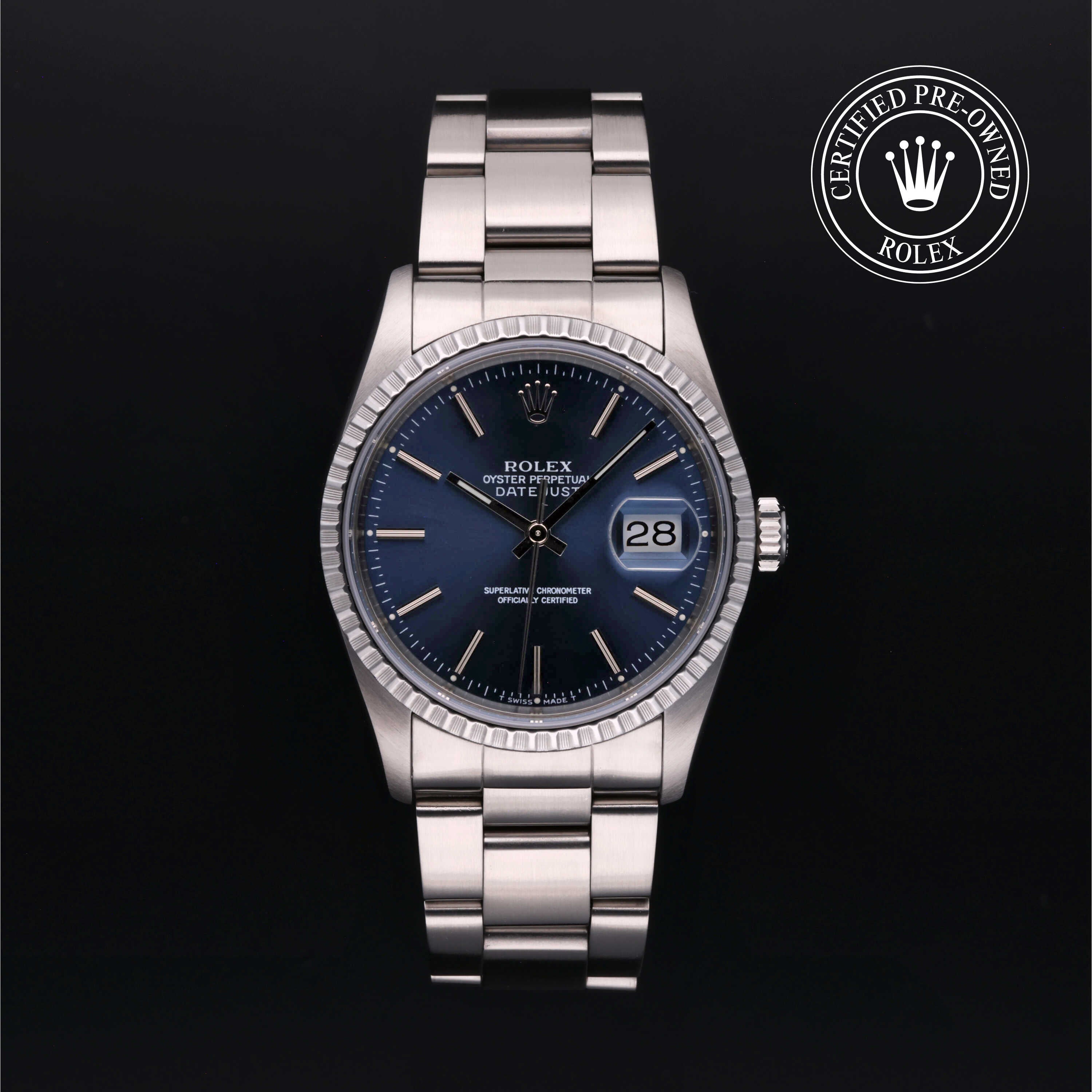 Rolex Certified Pre-Owned Datejust 36 M16220-0034