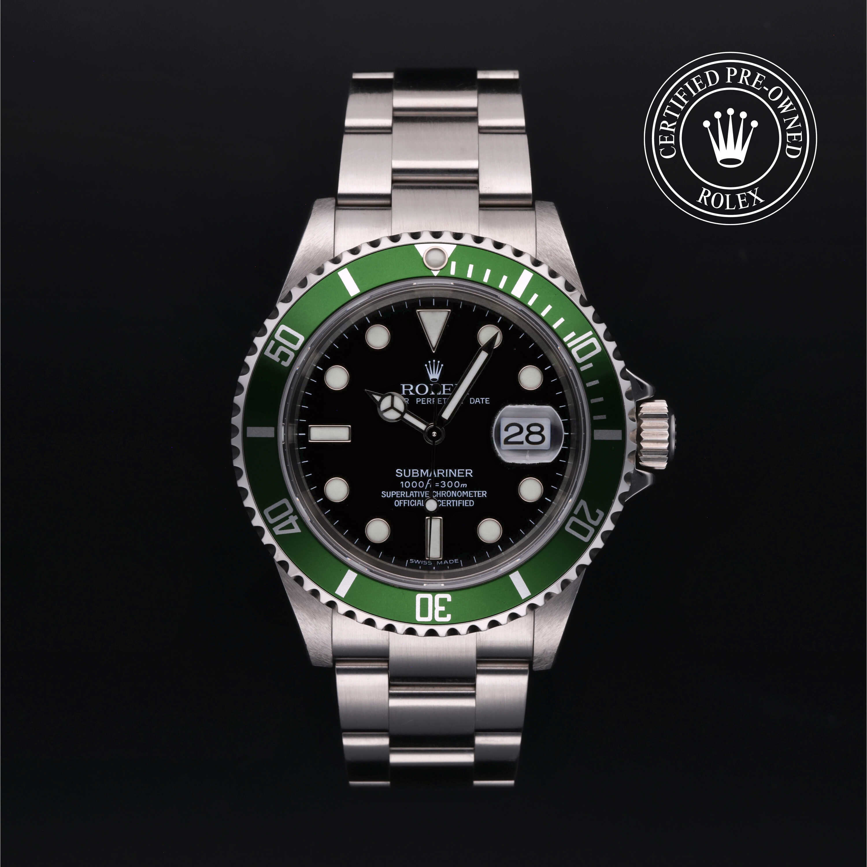 Rolex Certified Pre-Owned Submariner Date M16610LV-0002