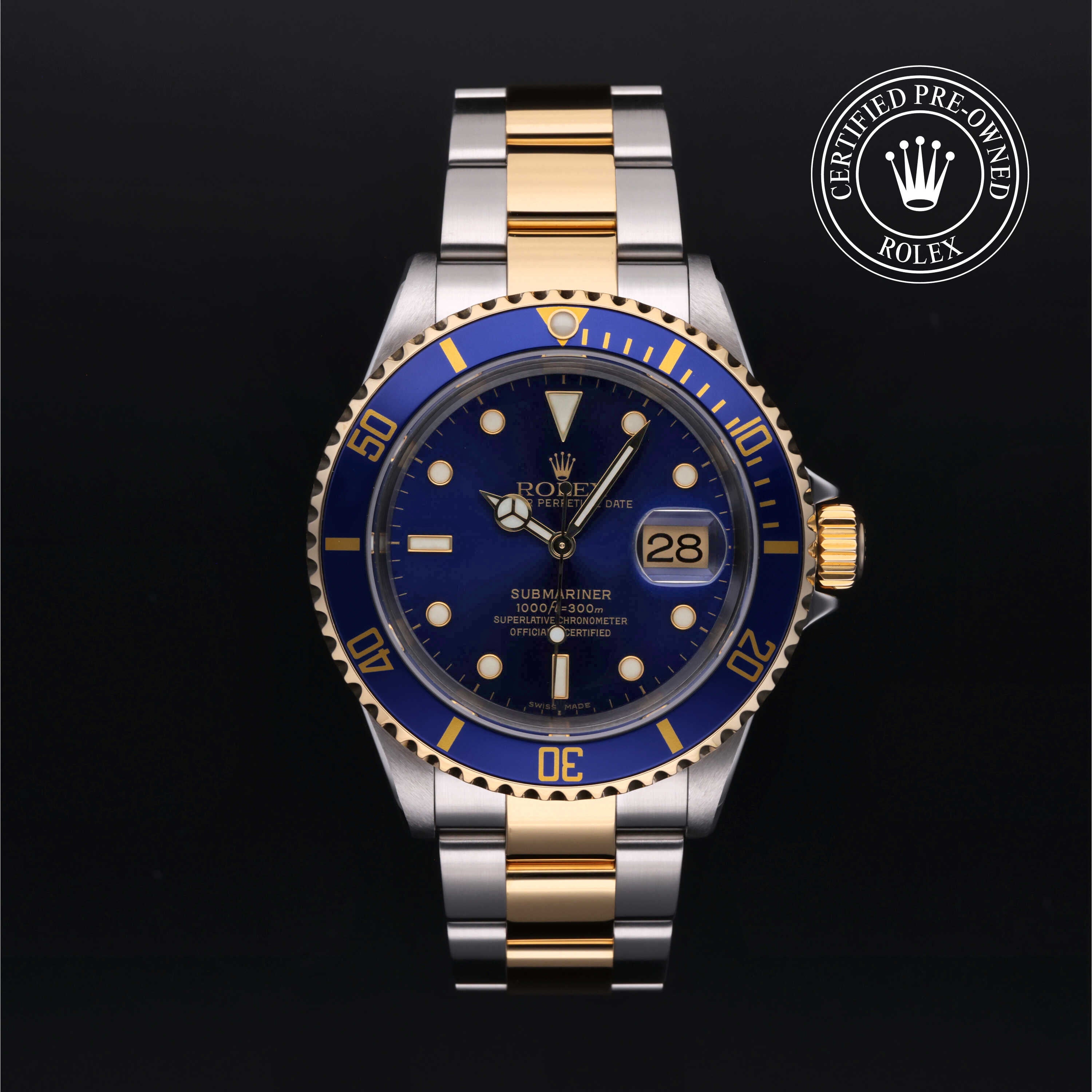Rolex Certified Pre-Owned Submariner Date M16613-0015
