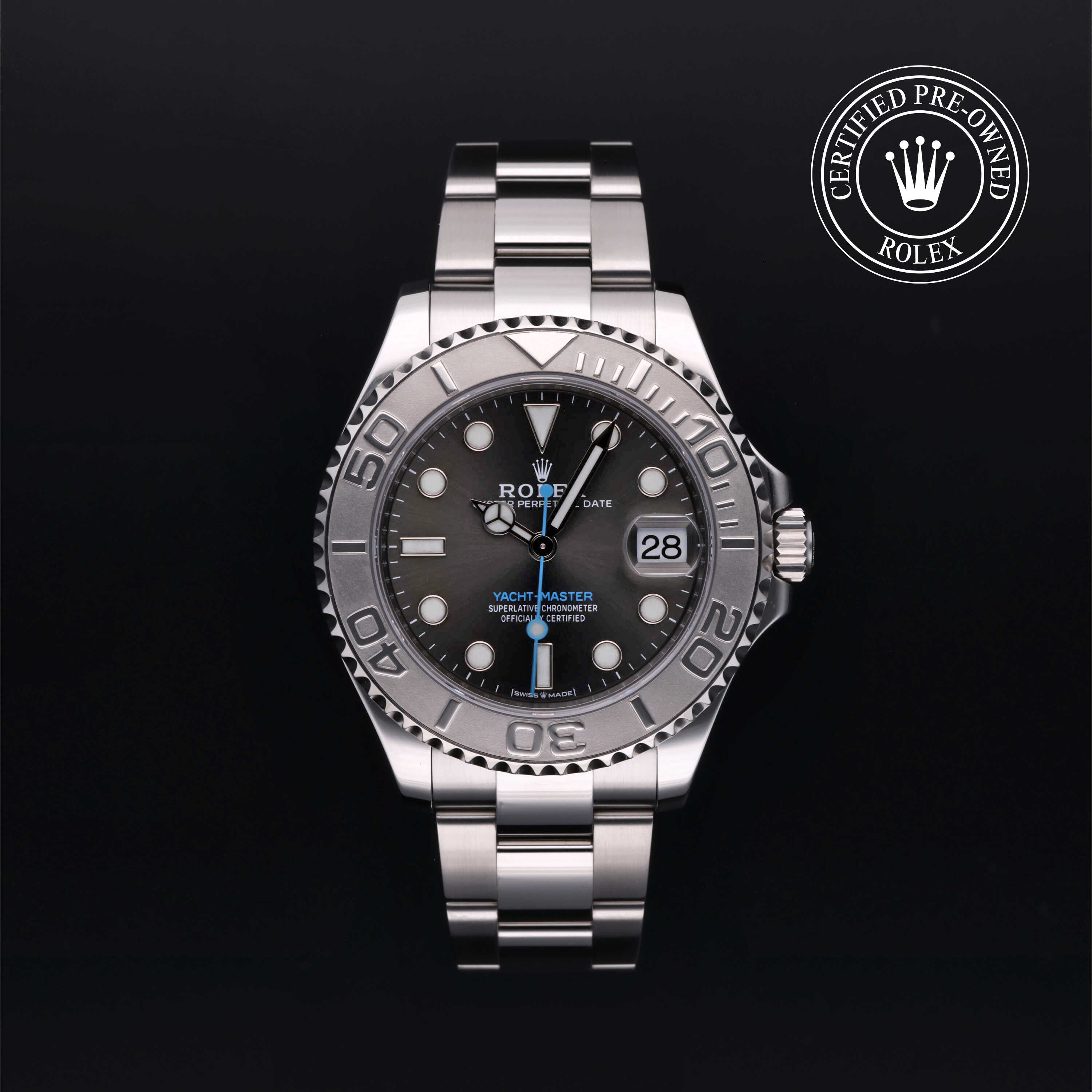 Rolex Certified Pre-Owned Yacht-Master 37 M268622-0002