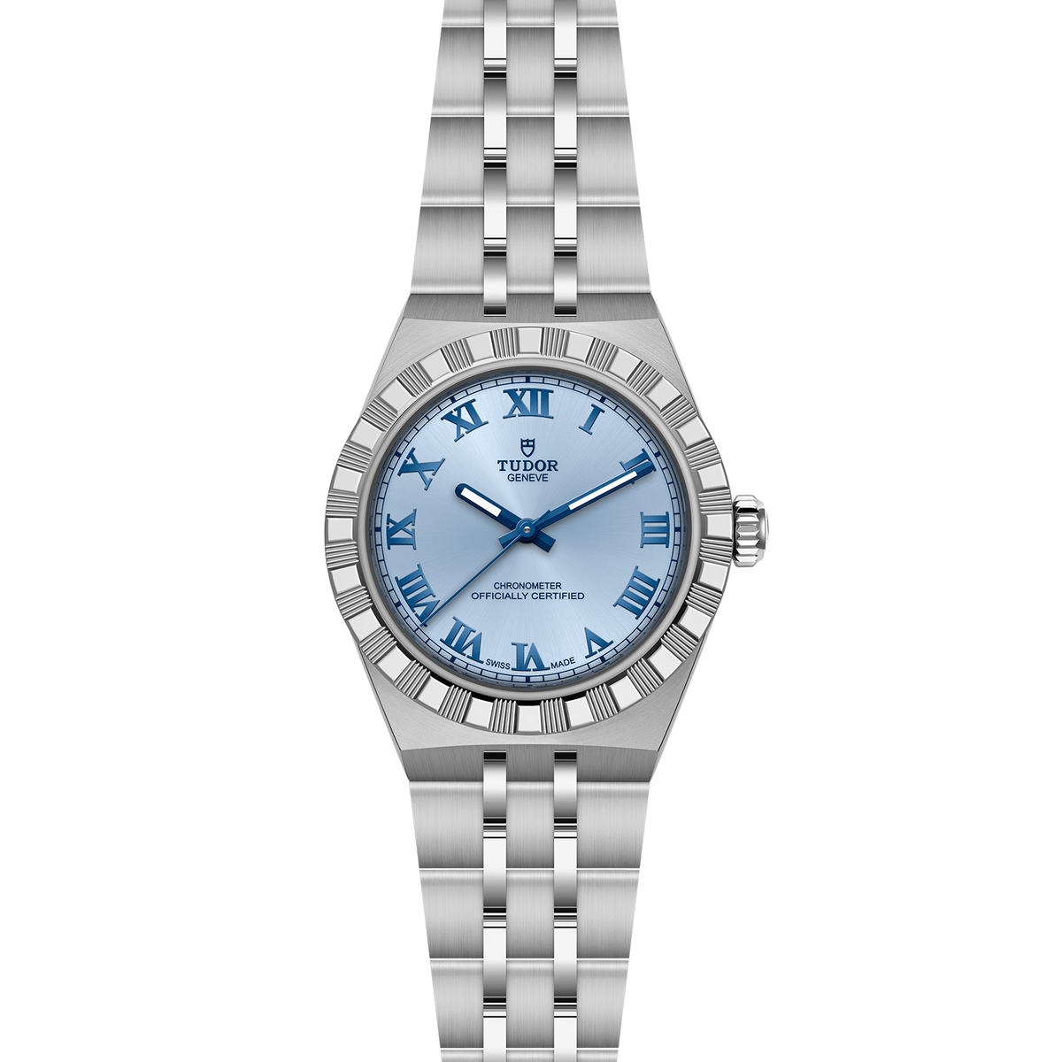 TUDOR Royal 30mm with Steel Bracelet & Light Blue Dial
