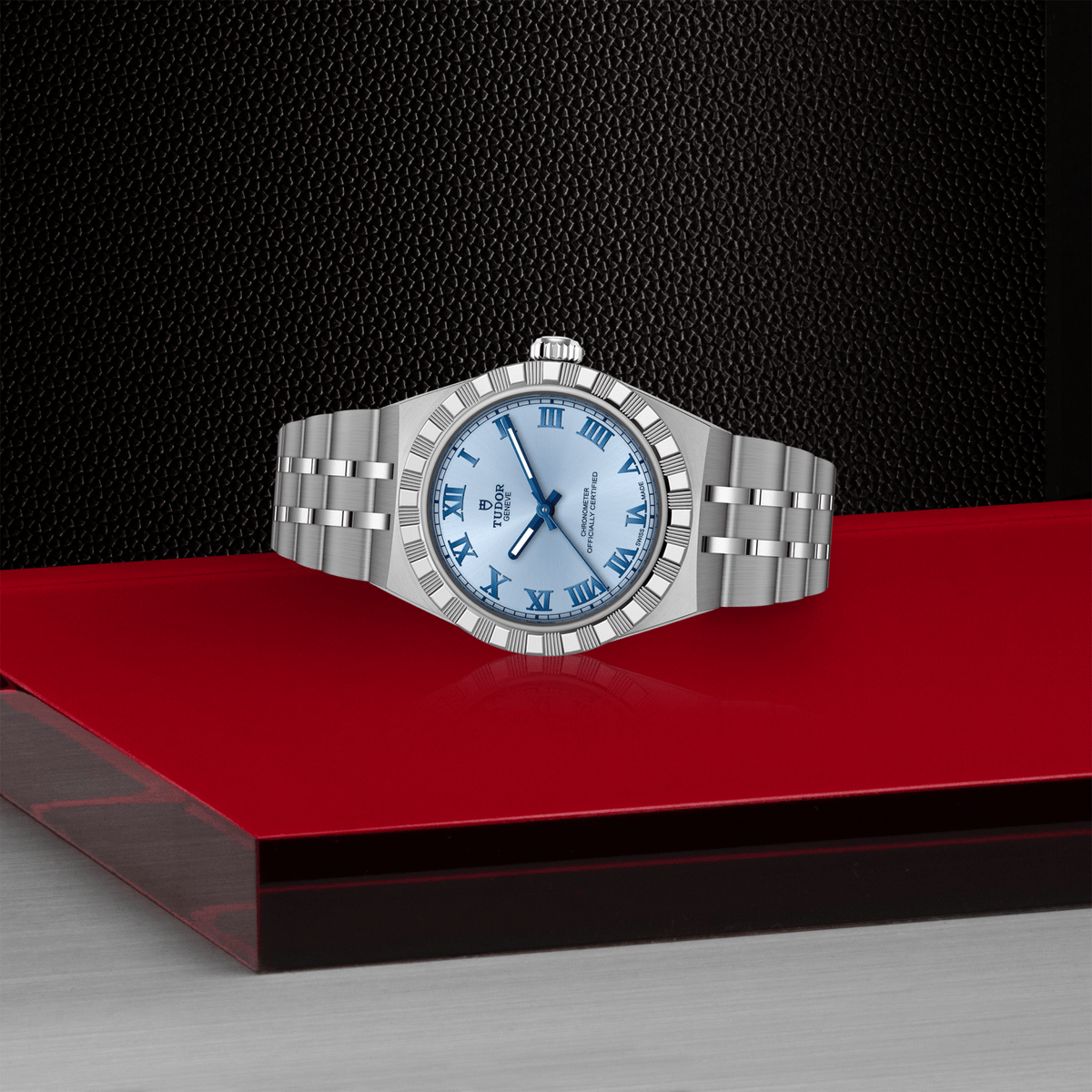TUDOR Royal 30mm with Steel Bracelet & Light Blue Dial
