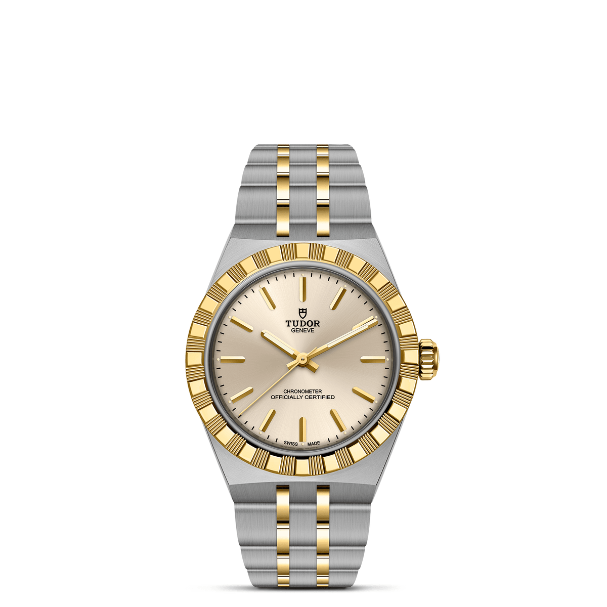 TUDOR Royal 30mm with Steel & Gold Bracelet and Ivory Dial