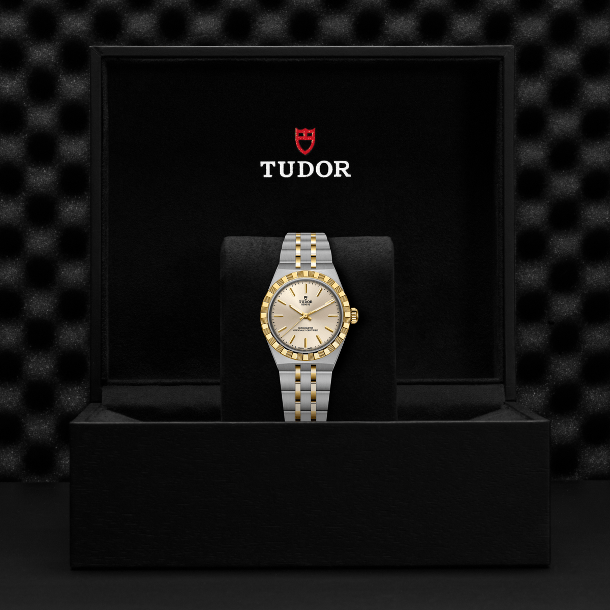 TUDOR Royal 30mm with Steel & Gold Bracelet and Ivory Dial