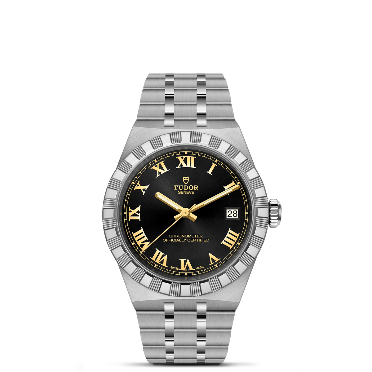 TUDOR Royal 36mm with Steel Bracelet & Black Dial