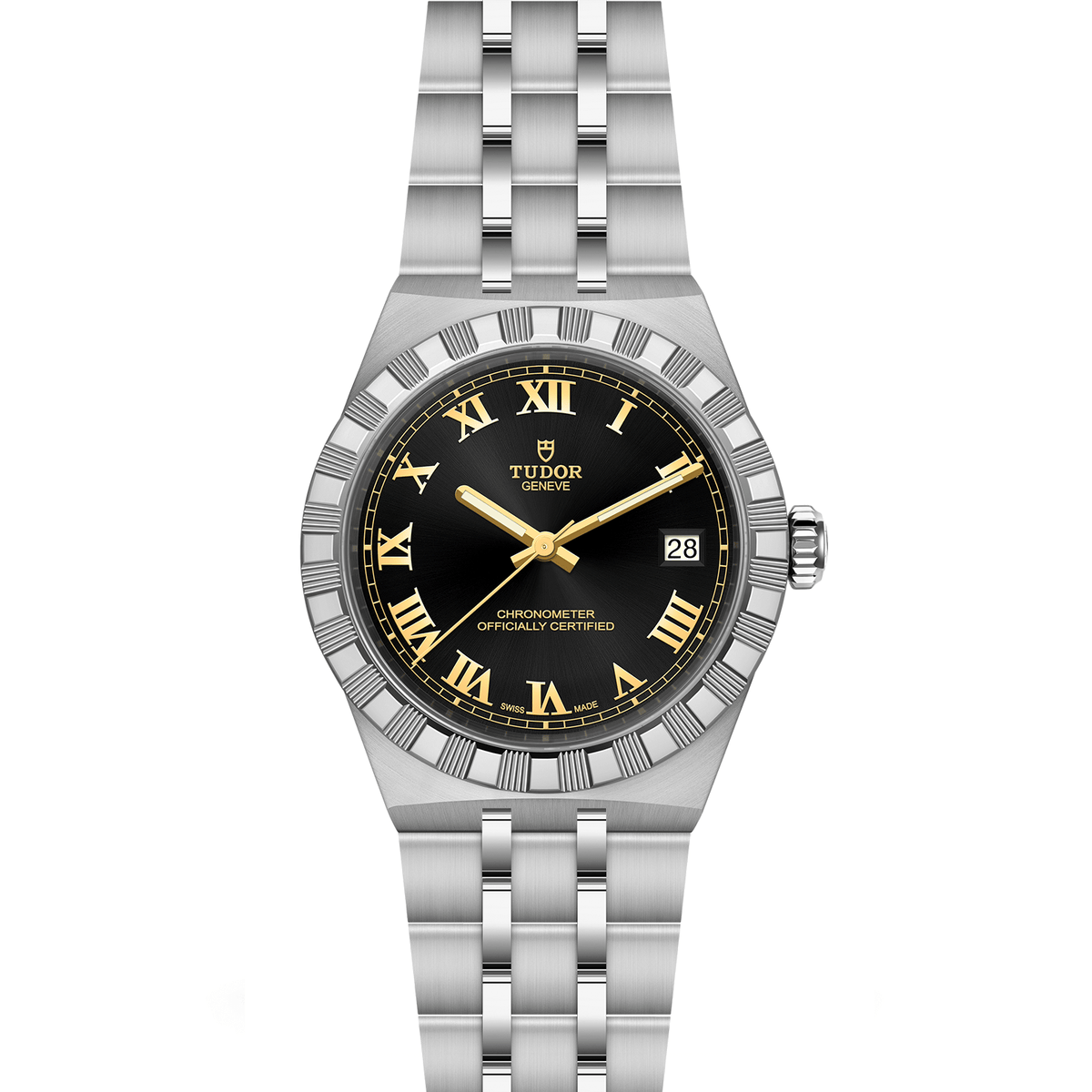 TUDOR Royal 36mm with Steel Bracelet & Black Dial
