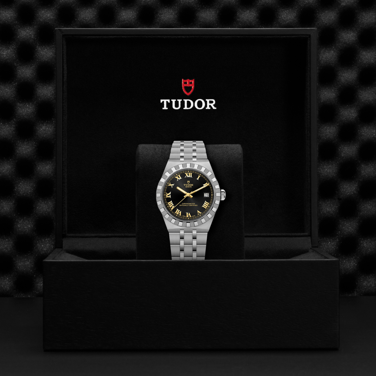 TUDOR Royal 36mm with Steel Bracelet & Black Dial