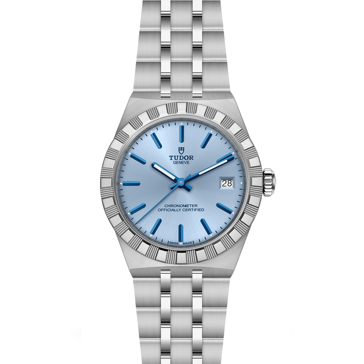 TUDOR Royal 36mm with Steel Bracelet & Light Blue Dial
