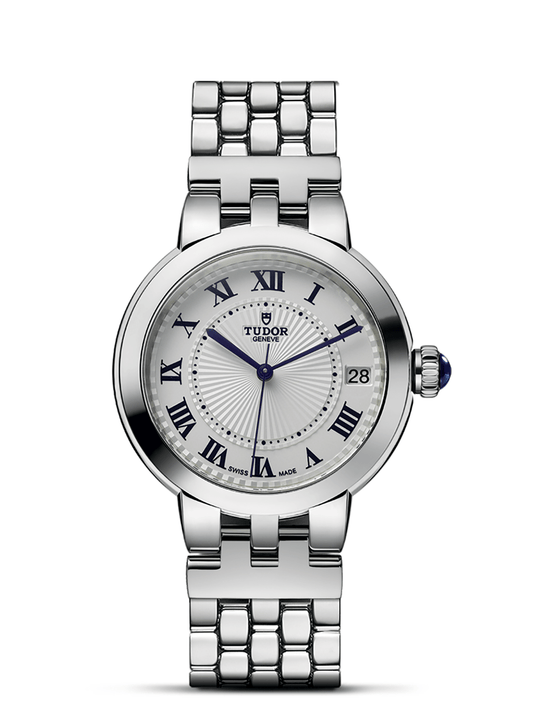TUDOR Clair de Rose 34mm with Steel Bracelet & Opaline Dial