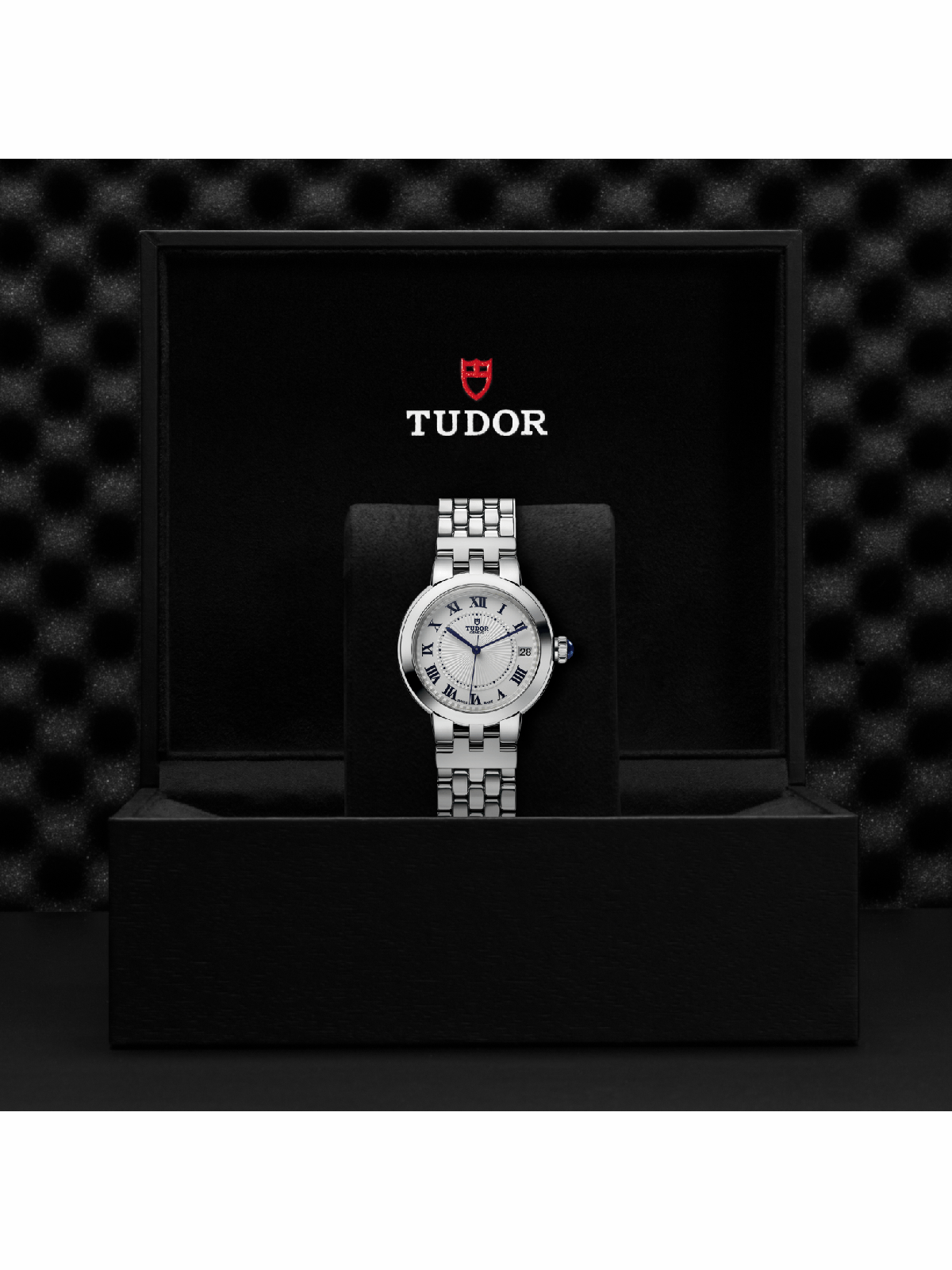 TUDOR Clair de Rose 34mm with Steel Bracelet & Opaline Dial